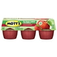 thumbnail image 6 of Mott's No Sugar Added Strawberry Applesauce, 3.9 oz, 6 Count Cups, 6 of 11