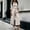 Beige women's 2 piece lounge set a1, variant on Cagogo Women's 2 Piece Set Long Sleeve Collared Shirt Wide Leg Pants Casual Outfit Solid Basic Tops Comfy Pants Matching Lounge Sets Travel Airport Clothes, Pink XL