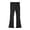 b-5004Black2079, variant on WEIGFI Child High Waist Soft Stretch Casual Pants For Girls With Pockets Comfortable Everyday Wear Holiday Trousers Solid Color Slacks