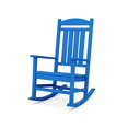thumbnail image 2 of POLYWOOD R100PB Presidential Outdoor Rocking Chair, Pacific Blue, 2 of 3