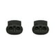 thumbnail image 3 of Qarigey 100 Piezas Tapón de plástico Cordón Ropa deportiva Bloqueo de cable Agujero doble Clip de resorte Cordón Toggle Negro 2 1.91.7 negro 2 1.9*1.7 2piezas, 3 of 6
