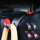 thumbnail image 1 of Ganchos metálicos para asiento de coche | Perchas de almacenamiento interior trasero de aleación de aluminio para coche | Ajuste universal para coches, autos y SUVs | Ganchos resistentes rojos para, 1 of 6