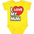 thumbnail image 3 of Inktastic I Love My Mimi Boys or Girls Baby Bodysuit, 3 of 5