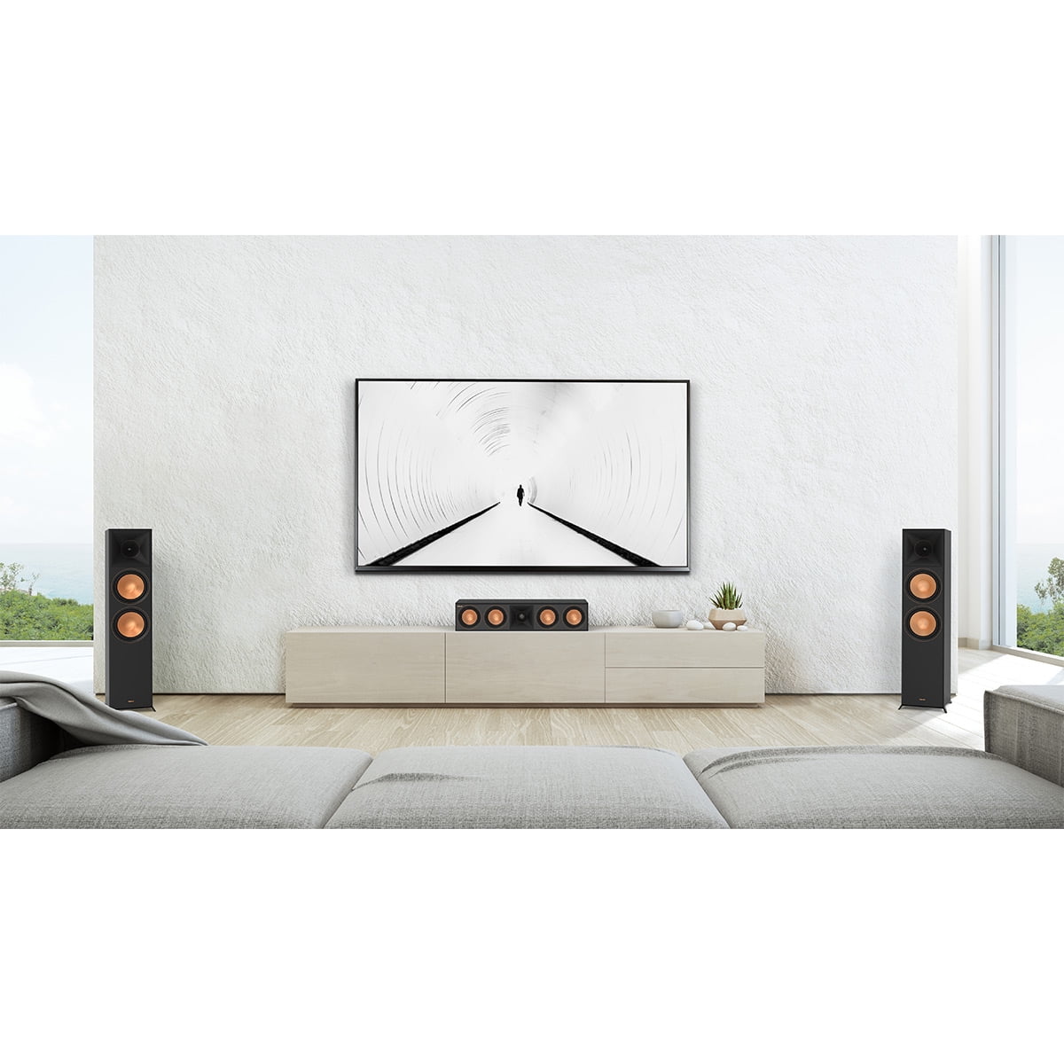 Klipsch RP-8000F II Reference Premiere Floorstanding Speaker - Each (Ebony)