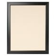 thumbnail image 1 of Designovation Bosc Linen Fabric Framed Pinboard Black 23.5x29.5, 1 of 9