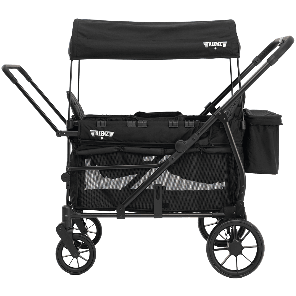 Keenz VIVA 2-Passenger Stroller Wagon – Compact Power for City Life | Black