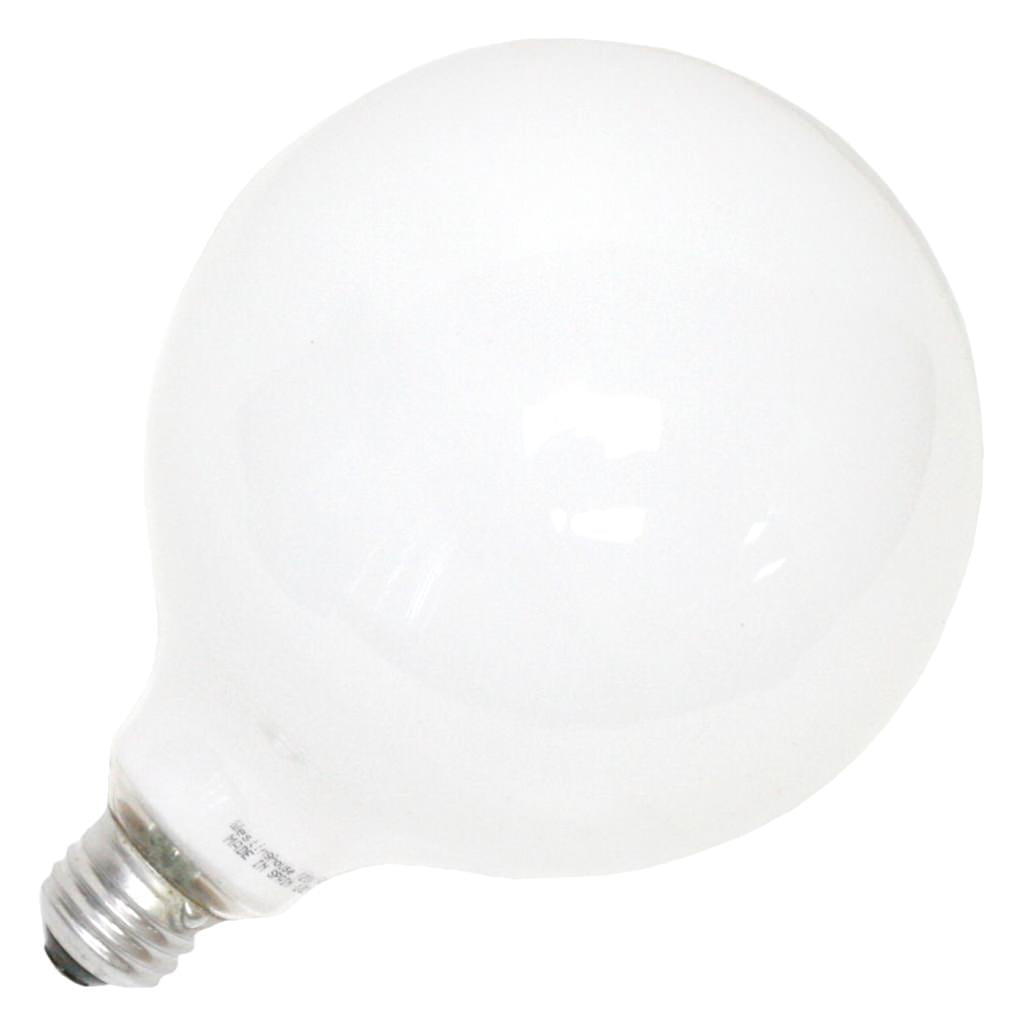 Westinghouse 03107 G40 White E26 Base 120V 60W Incandescent Globe Light Bulb