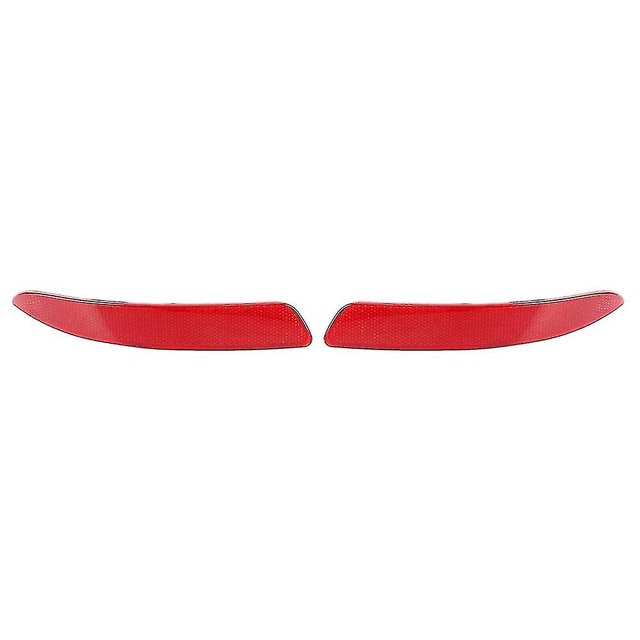 1 par de pegatinas reflectoras para parachoques trasero izquierdo y derecho, compatibles con bmw E70