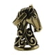 thumbnail image 5 of Estatuilla de cabeza de caballo, adorno de caballo de escritorio pequeño, colección de estatuas de caballo, escultura de regalo de cumpleaños para, 5 of 8
