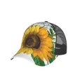 thumbnail image 7 of Disketp Sunflowers (2) Print Trucker Hat Men Women - Mesh Baseball SnapBack Cap, 7 of 7