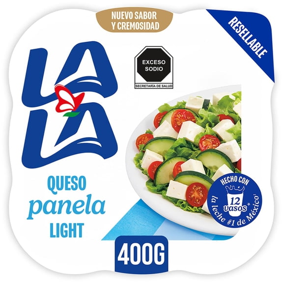 Queso panela Lala light 400 g