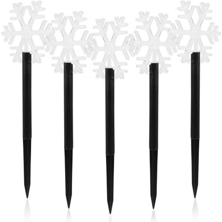 

5Pcs Creative Light Accessories Solar Light Decors Lawn Lamp Accessories Holiday Lamp Decors