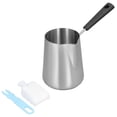 thumbnail image 2 of Mini calentador de mantequilla de acero inoxidable para café, 1000 ml, con boquilla para café en casa, 2 of 14