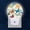A1147, variant on Night Light Plug into Wall,Dusk to Dawn Sensor Auto-On/Off for Bathroom, Hallway,Kids Room-Llama With Glasses Colorful Paint Splashes In The Background