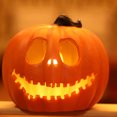 thumbnail image 3 of Cateissary Linterna de calabaza, accesorios de linterna para el hogar, adorno luminoso exquisito, diseño de escena, lámpara de Halloween, Iluminación navideña Tipo 1, 3 of 6