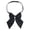 Black, variant on Toptie Women Pre-Tied Bow Ties Solid Color Bowknot Neckwear-Pink