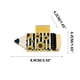 thumbnail image 4 of Precios de Descuento Únicos, Clip de PVC con forma de lápiz con estampado de cara sonriente, leopardo y rayas de girasol Akmoler, 4 of 7