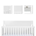 Dream On Me Cape Cod 5in1 Convertible Crib, White