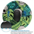 thumbnail image 4 of Disketp Skull And Palm Leaves Small Mouse Pad 7.9x7.9 Inches,Washable Round Mousepad For Office Laptop Computer,Non-Slip Rubber Base Mouse Pads For Wireless Mouse, 4 of 9