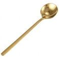 thumbnail image 5 of 16Pcs Round Shape Coffee Spoon Stainless Steel Mini Teaspoons Sugar Dessert Spoon Ice Cream Soup Spoon(Gold), 5 of 8