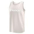 thumbnail image 2 of Men's Fanatics Cream Minnesota Vikings Elements Tank Top, 2 of 3