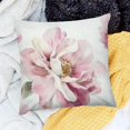thumbnail image 2 of Patifu Watercolor Peony Pink Flower Pillow Covers Girly Decorative Throw Pillow Covers White Floral Pillow Case for Couch Bed Sofa Cushion Home Decor 22x22in, 2 of 5