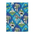 thumbnail image 1 of Manta de felpa suave y cómoda de Buzz Lightyear, manta de franela cálida y ligera para sofá cama de 60 x 50 pulgadas, 1 of 8