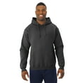 thumbnail image 1 of Jerzees Chandail à Capuchon en Molleton NuBlend pour Hommes, 4X, Noir Chiné, 1 of 2