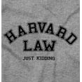 thumbnail image 2 of Brisco Brands Harvard Law Just Kidding Funny Unisex Baby Bodysuits, 2 of 7