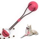 thumbnail image 1 of Pelota de juguete con fugas de ventosa para mascotas - color rojo y blanco Xemadio 2034734-2, 1 of 9