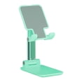 thumbnail image 1 of VONKY Support de Téléphone Portable Télescopique Pliable Hauteur Angle Réglable Support Antidérapant, Vert, 1 of 8