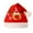 J, variant on Christmas Hats,Santa Hat for Unisex Warm Comfort Red Holiday Xmas Hat for Christmas New Year Festive Party Decoration,Santa Hats Adult,Christmas Holiday Hat for Adults,Red Cute Santa Claus Hats