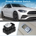 thumbnail image 2 of Interruptor de ventana eléctrica Unique Bargains Interruptor de control de ventana para Mercedes-Benz E200 2017-2020 Plástico Negro, 2 of 7