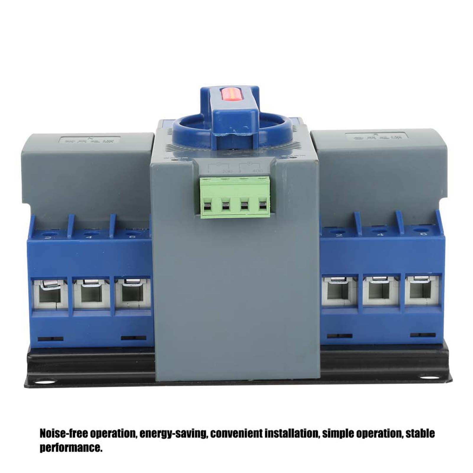 DEWIN Automatic Transfer Switch, 1pcs Mini 63A 3P Dual Power Automatic Transfer Switch