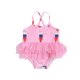 thumbnail image 1 of Odeerbi 3M-2Y Traje de Baño de Una Pieza Para Niña Traje de Baño de Verano Con Falda de Tul Traje de Baño Hawaiano Con Estampado de Helado Y Malla, 1 of 5