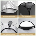 thumbnail image 3 of Wolfwise Pop Up Changing Tent Pro for Camping, Portable Shower Tents with Removable Floor & Rain Fly, Outdoor Silver Coating Privacy Toilet Bathroom Dressing Instant for Beach, 6.2/6.6/6.9ft High, 3 of 18