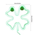 thumbnail image 3 of Sokhug St Patricks Day Classic Four Leaf Light Hanging Style Battery USB Power Home Decor, 3 of 6