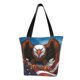 thumbnail image 1 of Easygdp Cartoon Bald Eagle USA Bolso de Hombro para Mujer, Bolso Bandolera y Cartera de Mano Elegante para Uso Diario, 1 of 6