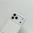 thumbnail image 7 of Compatible with iPhone 17 Pro Max, Polka Dot Cute Case, Shockproof Protection with Durable IMD Design, Precise Fit & Raised Camera Guard, Ideal Holiday Gift，Light Grey, 7 of 7