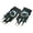Black, variant on EvoShield Adult Daze Batting Gloves, White, Double Extra Large