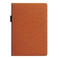 thumbnail image 4 of A5 Soft Leather Matte Business Notebook - Professional Lined Journal - Office Writing Notebook - Dark Brown, 4 of 4