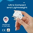 thumbnail image 5 of Ceptics CT-7 UK, Dubai, Ireland Travel Adapter Plug - Type G (3-Pack), 5 of 11