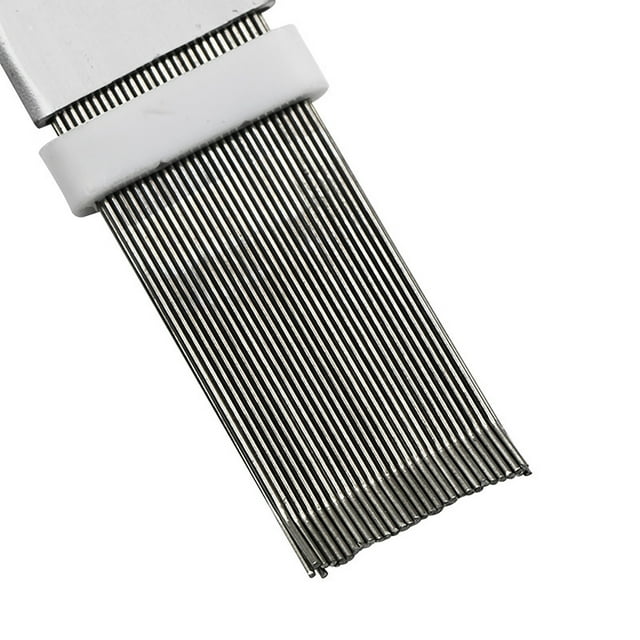 Air Conditioner Fin Comb Air Conditioner Fin Cleaner Fin Straightener Cleaner Air Conditioning Brush Accessory Air Conditioner Fin Comb Stainless Steel Aluminum Alloy Condenser Fin