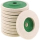 thumbnail image 1 of Surtido de 10 piezas para un acabado suave Juego de discos de lijado de lana verde/beige, 1 of 2
