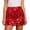Wine, variant on Womens Sequin Pencil Midi Skirt - Elastic High Waist Y2K Hip Wrap Mini Skirt for Party Clubwear