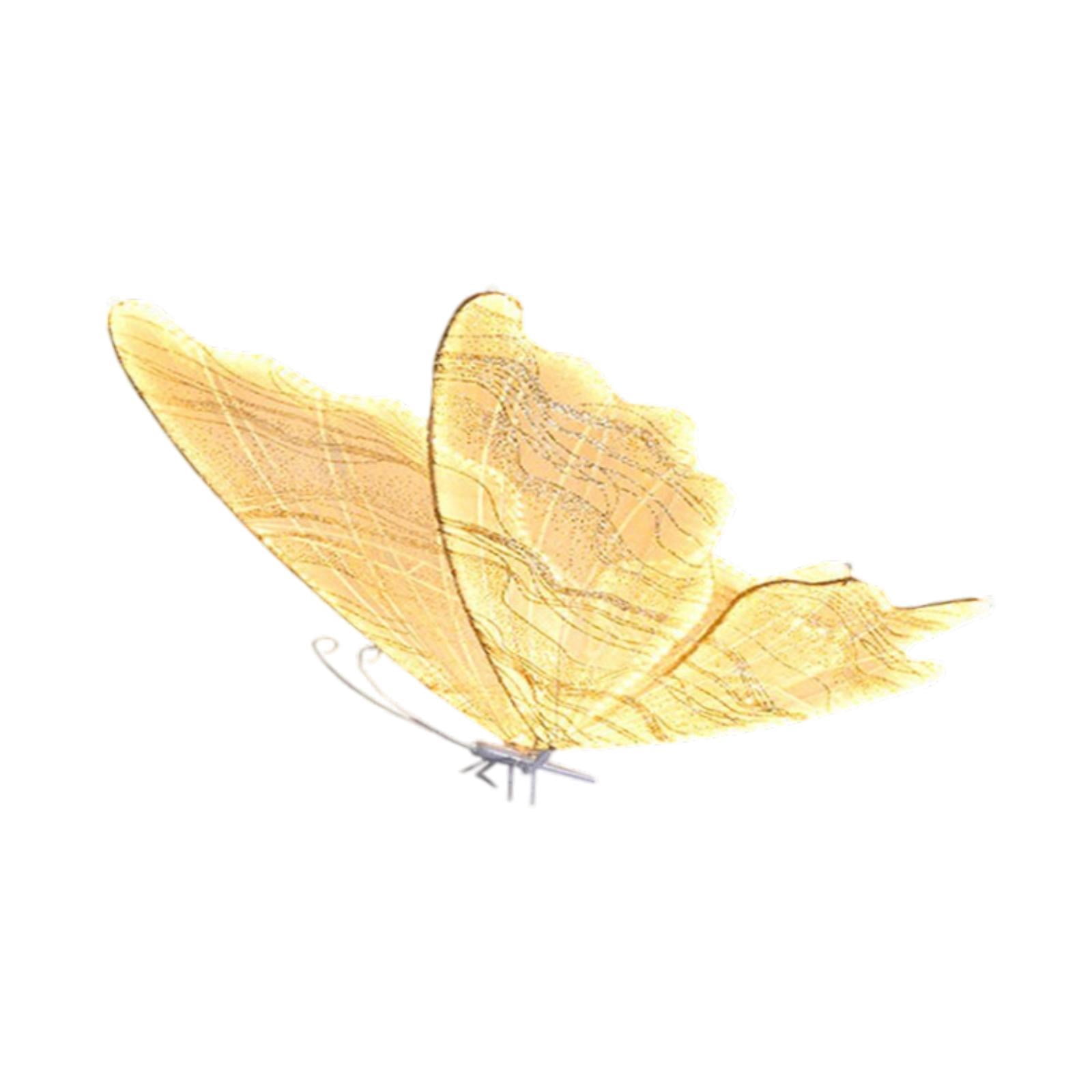 Bothyi Butterfly Pendant Light Chandelier Photo Props Supplies Versatile Unique Wedding 60cm Warm Light