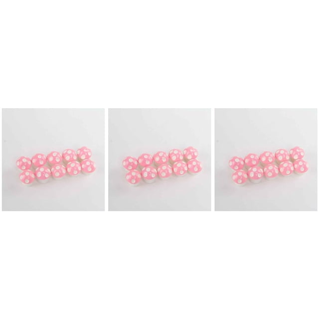 jesticaly 10 Pcs Champignon Crapaud Tabouret Fée Jardin Champignon Crapaud Fée Terrarium Figurine Rose Rouge 3Ensemble