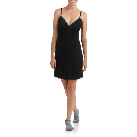 George Womens 95rayon 5span Knit Chemise