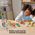 thumbnail image 4 of LEGO Classic Creative Pets, Building Brick Animals Toy, Kids Build a Dog, Cat, Rabbit, Hamster and Bird, Gift for Animal-Loving Boys and Girls Aged 5 and Up, Great Build Together Toy, 11034, 4 of 9