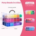 thumbnail image 2 of Craft Beads Umikk, 10 000 unidades, 30 colores, para joyería, 2 of 9